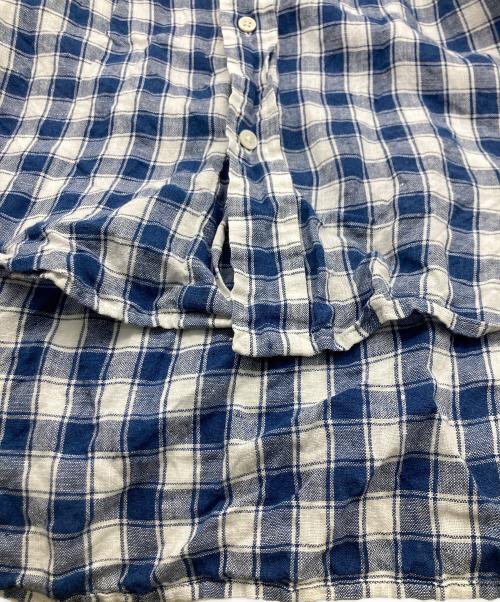POLO RALPH LAUREN（ポロ・ラルフローレン）POLO RALPH LAUREN (ポロ・ラルフローレン) リネンシャツ ブルー サイズ:XSの古着・服飾アイテム