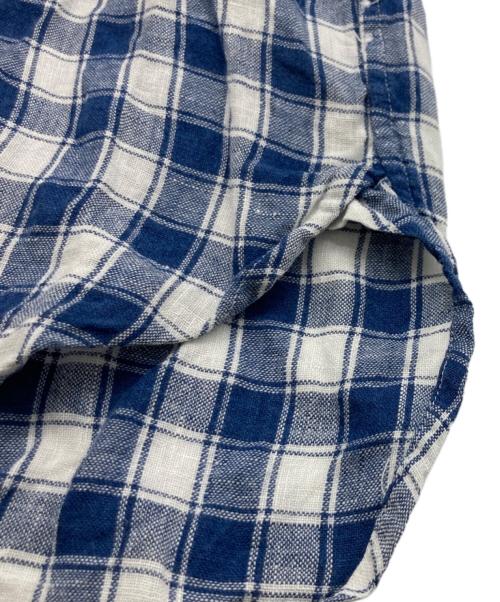 POLO RALPH LAUREN（ポロ・ラルフローレン）POLO RALPH LAUREN (ポロ・ラルフローレン) リネンシャツ ブルー サイズ:XSの古着・服飾アイテム