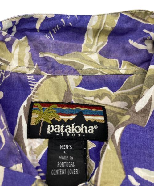 Patagonia（パタゴニア）Patagonia (パタゴニア) 90s PATALOHA BANANARAMA SHIRT ブルー サイズ:Lの古着・服飾アイテム