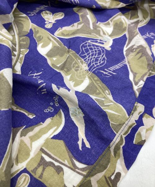 Patagonia（パタゴニア）Patagonia (パタゴニア) 90s PATALOHA BANANARAMA SHIRT ブルー サイズ:Lの古着・服飾アイテム