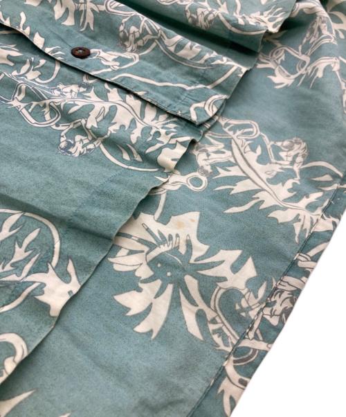 Patagonia（パタゴニア）Patagonia (パタゴニア) 90s PATALOHA Floral Climber shirt グリーン サイズ:XLの古着・服飾アイテム