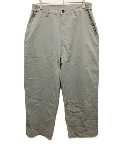 sound sports（サウンドスポーツ）sound sports (サウンドスポーツ) コットンワイドパンツ グレー サイズ:Mの古着・服飾アイテム