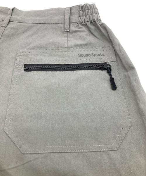 sound sports（サウンドスポーツ）sound sports (サウンドスポーツ) コットンワイドパンツ グレー サイズ:Mの古着・服飾アイテム