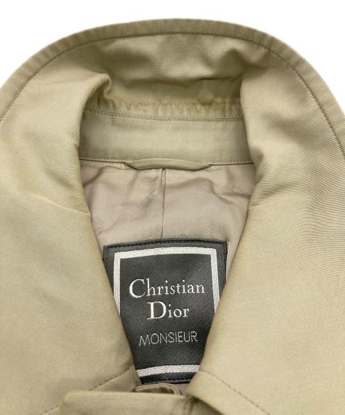 Christian Dior MONSIEUR（クリスチャンディオールムッシュ）Christian Dior MONSIEUR (クリスチャンディオールムッシュ) ステンカラーコート ベージュ サイズ:Mの古着・服飾アイテム