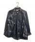 COMME des GARCONS（コムデギャルソン）の古着「Twisted Polyester Blouse：捻じれ変形シャツ」｜ブラック