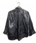 COMME des GARCONS (コムデギャルソン) Twisted Polyester Blouse：捻じれ変形シャツ ブラック サイズ:XS：30000円