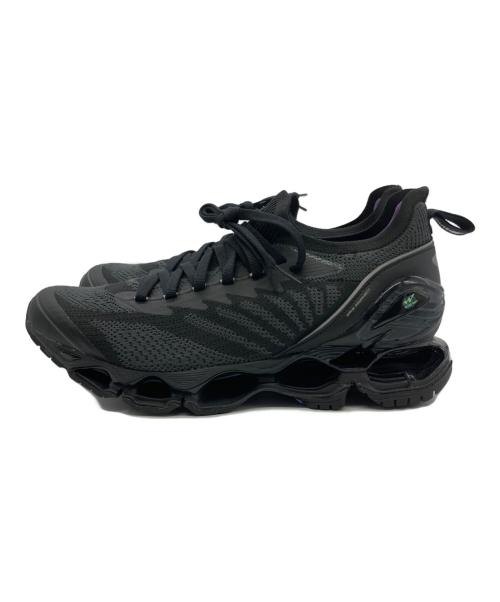 MIZUNO（ミズノ）MIZUNO (ミズノ) MAGIC STICK (マジックスティック) MITA SNEAKERS (ミタ スニーカーズ) WAVE PROCHECY LS MAGIC STICK MITA ブラック サイズ:26.5の古着・服飾アイテム