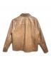 EXPANSION NEW YORK (エクスパンションニューヨーク) THE GOLDS WICK CALF LEATHER JACKET/ゴールドウィックカーフレザージャケット ブラウン サイズ:ＸＬ：27000円