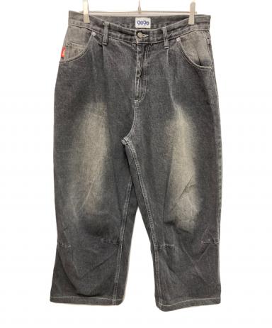 中古・古着通販】9090 (9090) King Logo Buggy Denim Pants ブラック