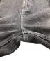 中古・古着 9090 (9090) King Logo Buggy Denim Pants ブラック サイズ:XL：6000円