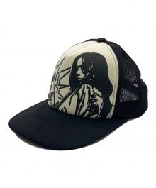 Hysteric Glamour（ヒステリックグラマー）の古着「メッシュキャップ」｜ブラック