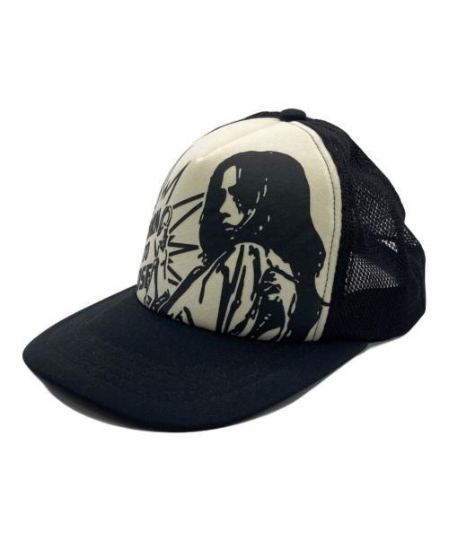 Hysteric Glamour（ヒステリックグラマー）Hysteric Glamour (ヒステリックグラマー) メッシュキャップ ブラック サイズ:Free(実寸参照）の古着・服飾アイテム