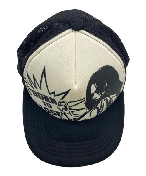 Hysteric Glamour（ヒステリックグラマー）Hysteric Glamour (ヒステリックグラマー) メッシュキャップ ブラック サイズ:Free(実寸参照）の古着・服飾アイテム