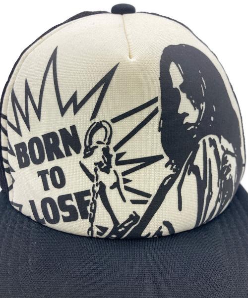 Hysteric Glamour（ヒステリックグラマー）Hysteric Glamour (ヒステリックグラマー) メッシュキャップ ブラック サイズ:Free(実寸参照）の古着・服飾アイテム