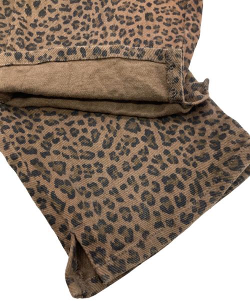 Bibiy.（ビビィ）Bibiy. (ビビィ) LULA LEOPARD BIKERS ブラウン サイズ:Sの古着・服飾アイテム