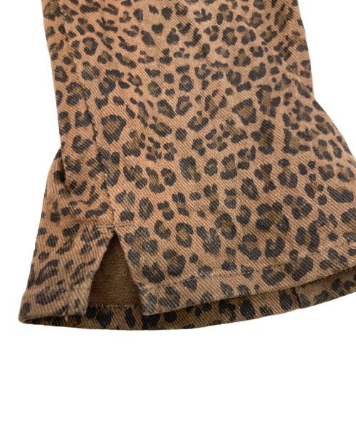 Bibiy.（ビビィ）Bibiy. (ビビィ) LULA LEOPARD BIKERS ブラウン サイズ:Sの古着・服飾アイテム