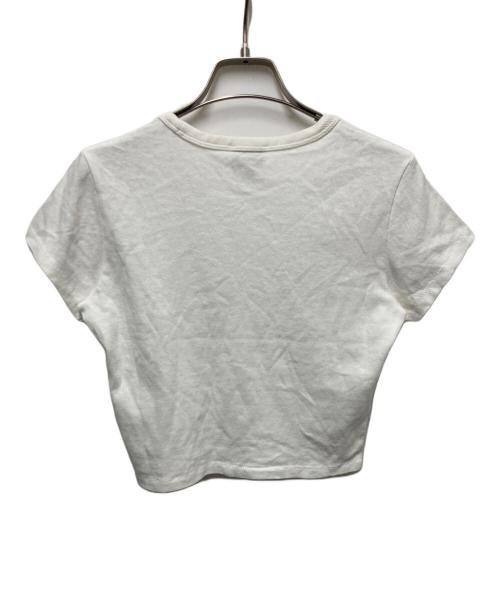 KENZO（ケンゾー）KENZO (ケンゾー) カラーリング クロップド コットン Tシャツ ホワイト サイズ:Sの古着・服飾アイテム
