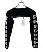 AQUA LIXUM SUアクアリクスンスー）の古着「Round Neck Sleevelet Black」｜ブラック