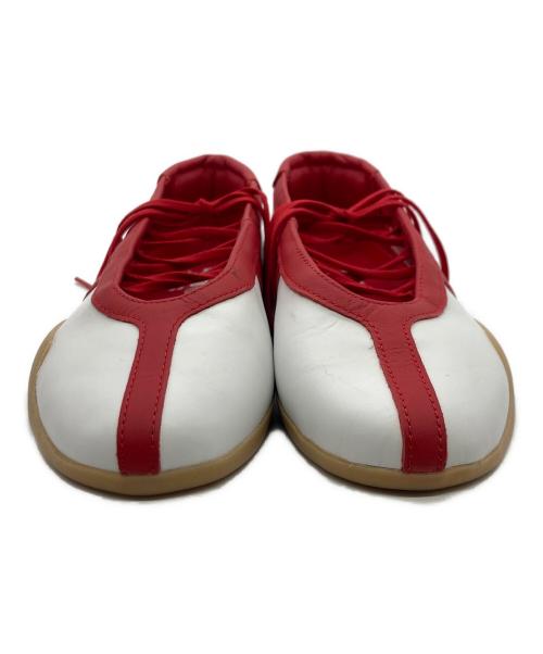adidas（アディダス）adidas (アディダス) Taekwondo Mei Ballet レッド×ホワイト サイズ:24.5cmの古着・服飾アイテム