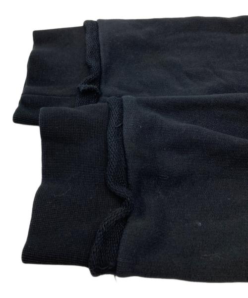 Maison Margiela（メゾンマルジェラ）Maison Margiela (メゾンマルジェラ) エルボーパッチカットオフスウェット ブラック サイズ:52の古着・服飾アイテム