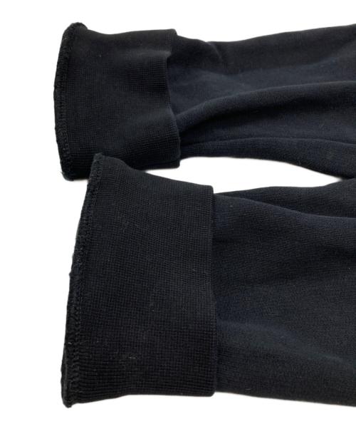 Maison Margiela（メゾンマルジェラ）Maison Margiela (メゾンマルジェラ) エルボーパッチカットオフスウェット ブラック サイズ:52の古着・服飾アイテム