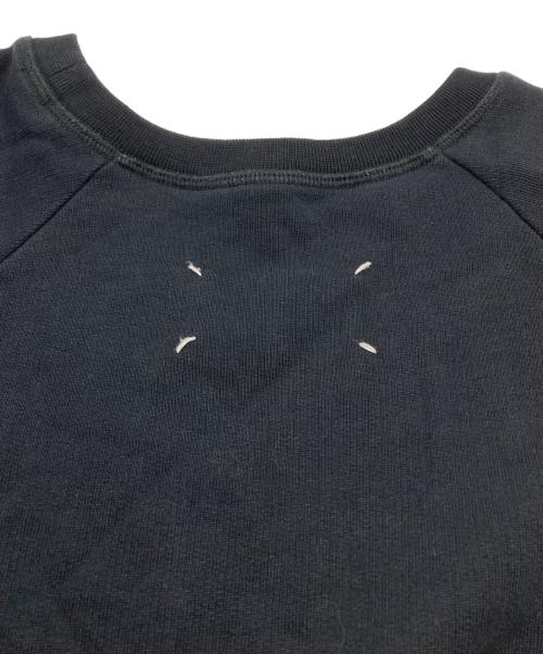 Maison Margiela（メゾンマルジェラ）Maison Margiela (メゾンマルジェラ) エルボーパッチカットオフスウェット ブラック サイズ:52の古着・服飾アイテム