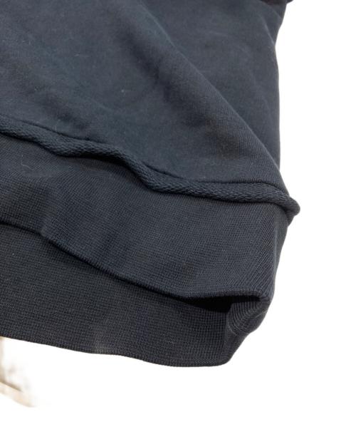 Maison Margiela（メゾンマルジェラ）Maison Margiela (メゾンマルジェラ) エルボーパッチカットオフスウェット ブラック サイズ:52の古着・服飾アイテム