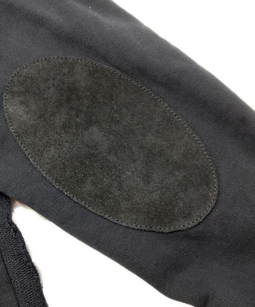 Maison Margiela（メゾンマルジェラ）Maison Margiela (メゾンマルジェラ) エルボーパッチカットオフスウェット ブラック サイズ:52の古着・服飾アイテム