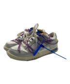 NIKE×OFFWHITEナイキ×オフホワイト）の古着「Dunk Low 1 of 50 "Lot.48"」｜グレー×パープル