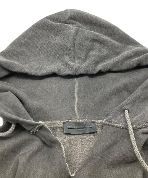 DIESEL Black Gold（ディーゼル ブラック ゴールド）DIESEL Black Gold (ディーゼル ブラック ゴールド) ジップポケットカットオフフーディ ブラック サイズ:Mの古着・服飾アイテム