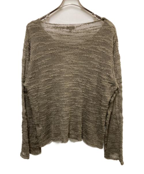 Jaded London（ジェイデッドロンドン）Jaded London (ジェイデッドロンドン) Taupe Stray Knit ブラウン サイズ:Sの古着・服飾アイテム