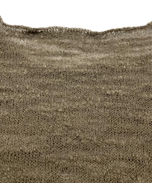 Jaded London（ジェイデッドロンドン）Jaded London (ジェイデッドロンドン) Taupe Stray Knit ブラウン サイズ:Sの古着・服飾アイテム