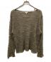 Jaded London（ジェイデッドロンドン）の古着「Taupe Stray Knit」｜ブラウン