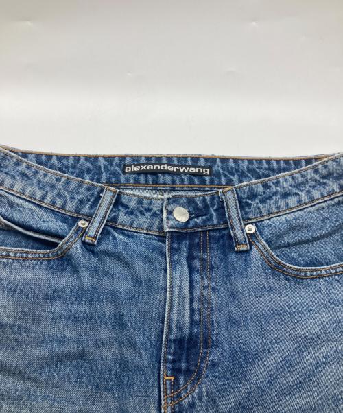 ALEXANDER WANG（アレキサンダー・ワン）ALEXANDER WANG (アレキサンダー・ワン) Prestyle Logo Bikini Jeans インディゴ サイズ:24の古着・服飾アイテム