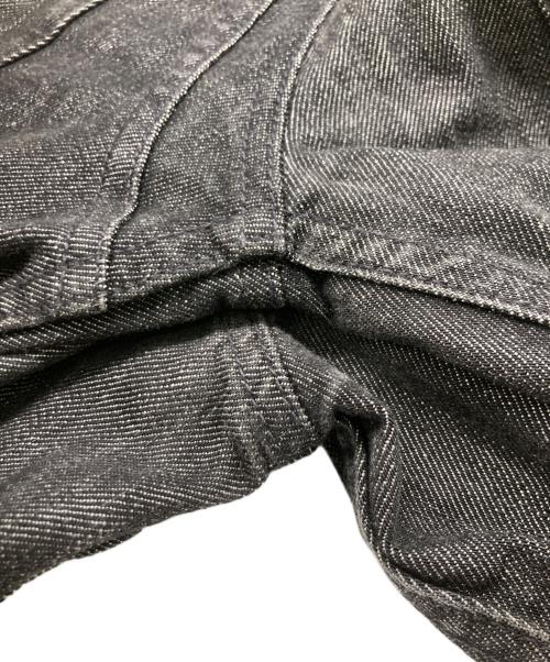 J. LINDEBERG（ジェイリンドバーグ）J. LINDEBERG (ジェイリンドバーグ) デニムジャケット ブラック サイズ:Mの古着・服飾アイテム