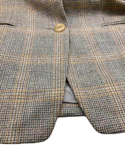 Burberry's（バーバリーズ）Burberry's (バーバリーズ) カシミヤ2Bジャケット イエロー サイズ:13の古着・服飾アイテム