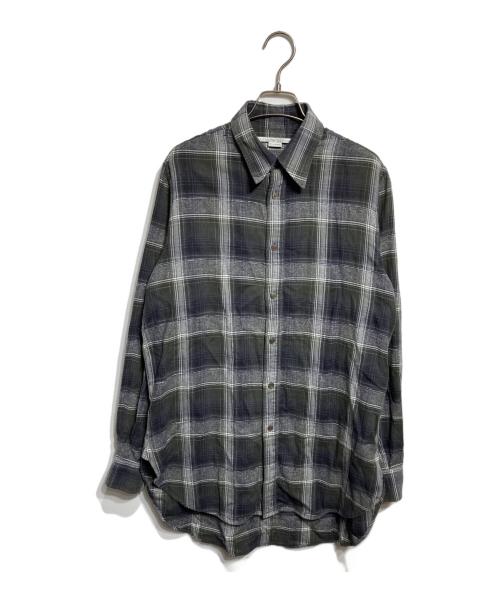 STELLA McCARTNEY（ステラマッカートニー）STELLA McCARTNEY (ステラマッカートニー) シャドーチェックシャツ ブラック サイズ:39の古着・服飾アイテム