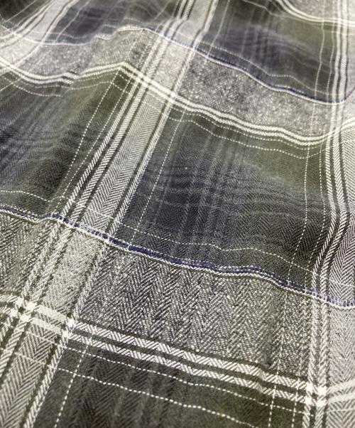 STELLA McCARTNEY（ステラマッカートニー）STELLA McCARTNEY (ステラマッカートニー) シャドーチェックシャツ ブラック サイズ:39の古着・服飾アイテム
