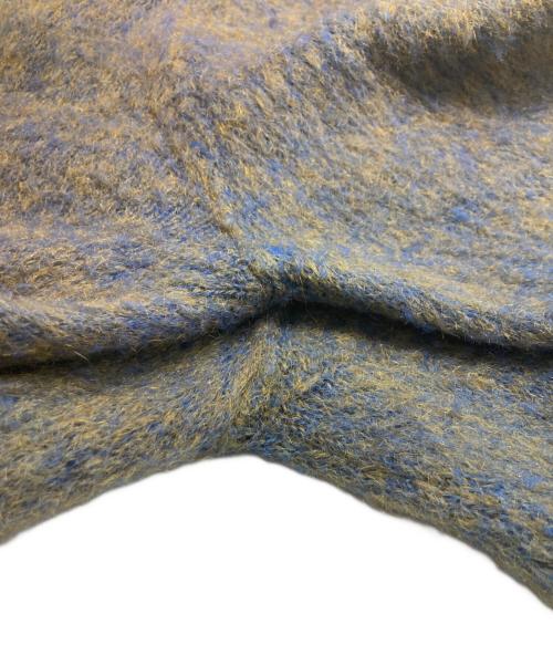 the Moonshiner knit by Himalaya（ザ・ムーンシャイナー・ニット・バイ・ヒマラヤ）the Moonshiner knit by Himalaya (ザ・ムーンシャイナー・ニット・バイ・ヒマラヤ) 60s モヘアカーディガン ブルー×グリーン サイズ:Ｍの古着・服飾アイテム