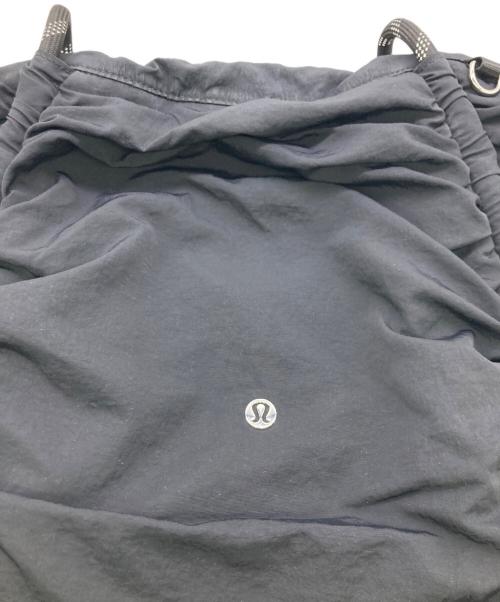 LULULEMON（ルルレモン）LULULEMON (ルルレモン) ギャザーナイロントートバッグ ブラック サイズ:Free(実寸参照）の古着・服飾アイテム