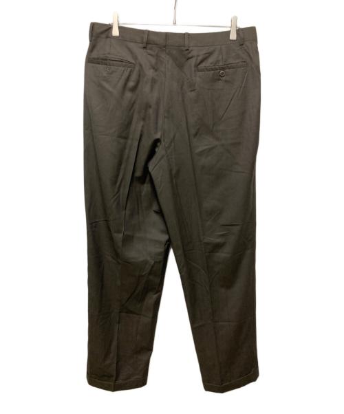 Zanella（ザネーラ）Zanella (ザネーラ) ワイドタックスラックス ブラウン サイズ:36の古着・服飾アイテム