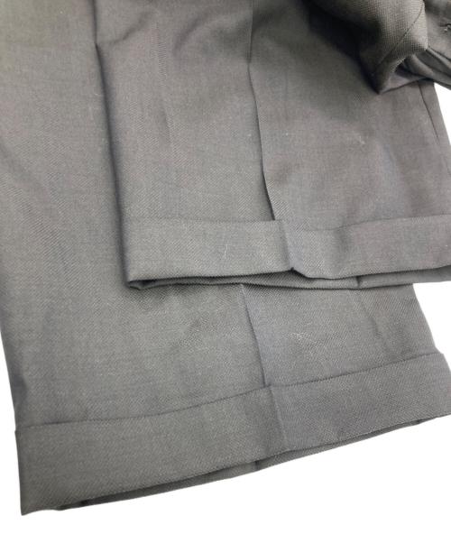 Zanella（ザネーラ）Zanella (ザネーラ) ワイドタックスラックス ブラウン サイズ:36の古着・服飾アイテム