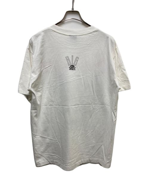 BIG BALL SPORTS（ビッグボールスポーツ）BIG BALL SPORTS (ビッグボールスポーツ) 90s Soccer Is Life メッセージプリントTシャツ ホワイト サイズ:Lの古着・服飾アイテム