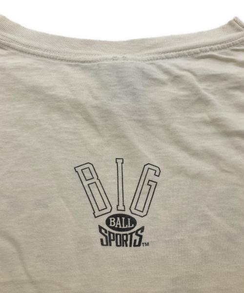ALORE（アローレ）ALORE (アローレ) 90s Baseball Is Life メッセージプリントTシャツ ホワイト サイズ:XLの古着・服飾アイテム