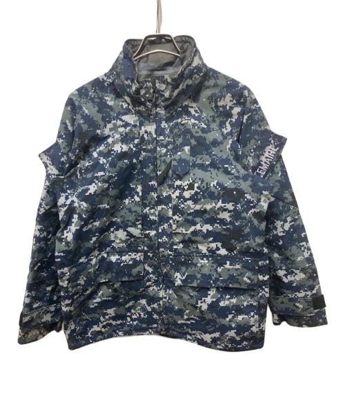 U'S NAVY（ユーエスネイビー）U'S NAVY (ユーエスネイビー) NWU Type-1 デジタルカモパーカー ネイビー サイズ:SIZE XX SHORTの古着・服飾アイテム