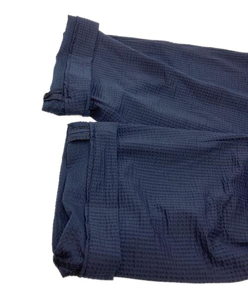 HUGO BOSS（ヒューゴ ボス）HUGO BOSS (ヒューゴ ボス) シアサッカースラックス ネイビー サイズ:UK48の古着・服飾アイテム