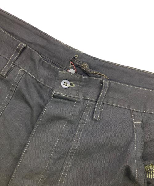 USED（ユーズド）USED (ユーズド) 後染めダブルニーパンツ ブラック サイズ:52の古着・服飾アイテム