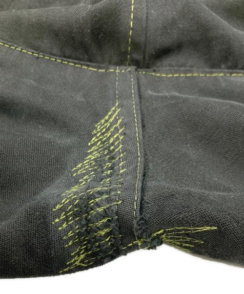 USED（ユーズド）USED (ユーズド) 後染めダブルニーパンツ ブラック サイズ:52の古着・服飾アイテム