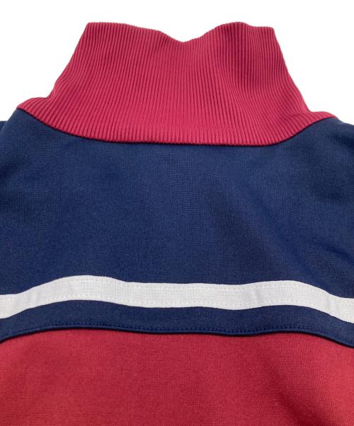 adidas（アディダス）adidas (アディダス) 80s スタンドカラートラックジャケット レッドネイビー サイズ:XLの古着・服飾アイテム