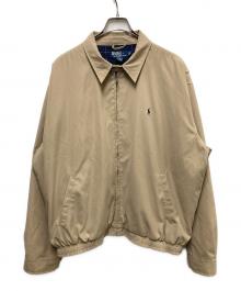 POLO RALPH LAUREN（ポロ・ラルフローレン）の古着「スイングトップ」｜ベージュ